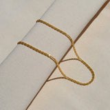 Safran gold vermeille Hoxton chain